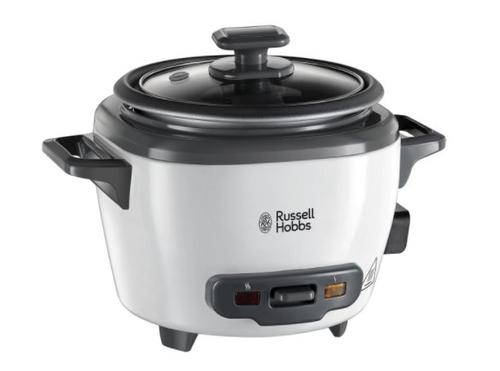Aparat de gatit orez Russell Hobbs Small 27020-56, 200 W, 0.4 L, Mentinere automata la cald (Alb/Negru) 1 Aparat de gatit orez Russell Hobbs Small 27020-56, 200 W, 0.4 L, Mentinere automata la cald (Alb/Negru)
