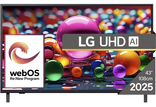 Televizor LED LG 109 cm (43inch) 43UA74003LB, Ultra HD 4K, Smart TV, WiFi, CI+