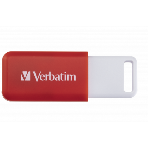 Stick Memorie Verbatim DataBar 49453, 16GB, USB 2.0, Rosu