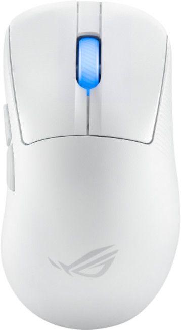 Mouse Gaming ASUS ROG Keris II Ace, Wireless 2.4 Ghz, Bluetooth, Wired (Alb)