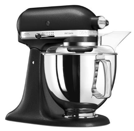 Mixer cu bol KitchenAid Artisan Elegance 2017, 4.8l, 300W (Cast Iron Black)