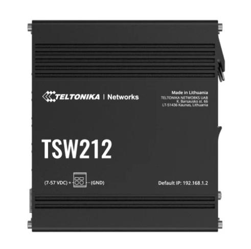 Switch Teltonika TSW212, L2 Gigabit