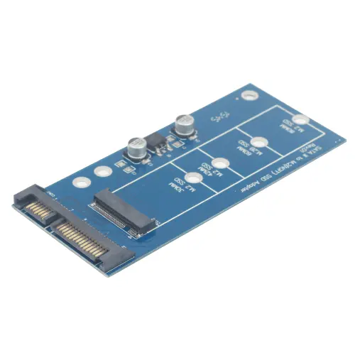 Adaptor Gembird EE18-M2S3PCB-01, SATA - Micro SATA 1 Adaptor Gembird EE18-M2S3PCB-01, SATA - Micro SATA