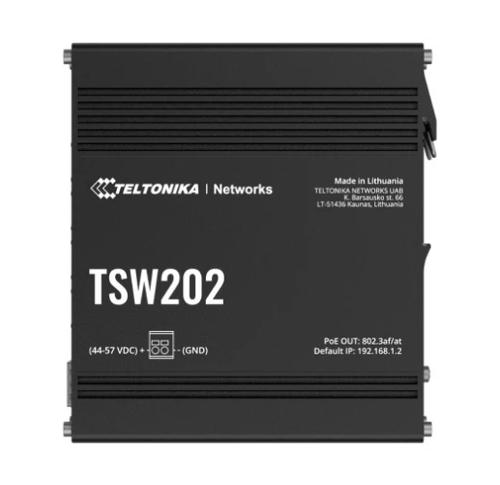Switch Teltonika TSW202, Gigabit, PoE