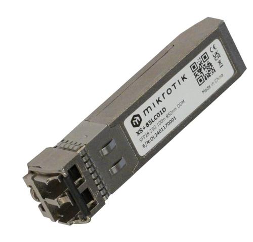Modul SFP28 MikroTik XS+85LC01D, 25G, Dual LC, 100m, MM, 850nm