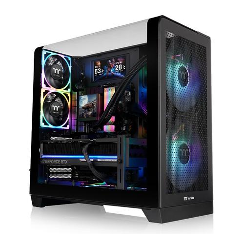 Carcasa Thermaltake View 390 Air, Middle Tower, Fara sursa (Negru)
