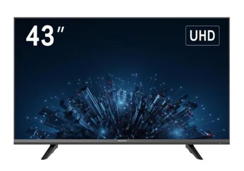 Monitor VA LED Hikvision 43inch DS-D5043U3-1V0S, UHD (3840 × 2160), VGA, HDMI, DisplayPort, Boxe (Negru)