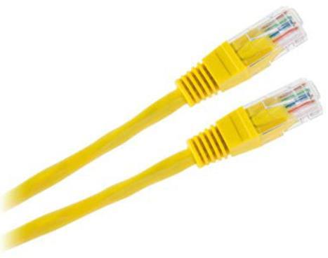 Cablu UTP OEM KPO2779E-0.5 Patchcord, 0.5m (Galben)