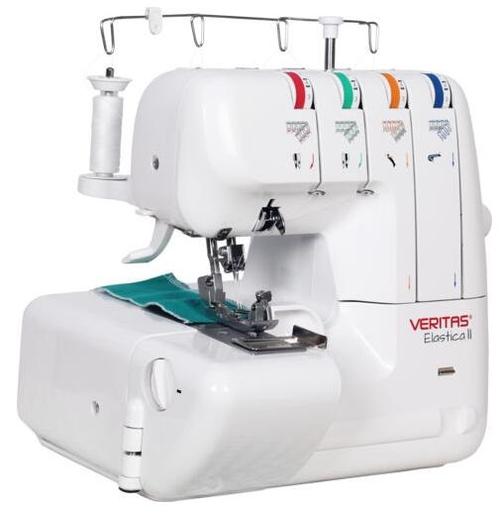 Masina de surfilat Veritas Elastica II, 1100 imp/min (Alb) 1 Masina de surfilat Veritas Elastica II, 1100 imp/min (Alb)