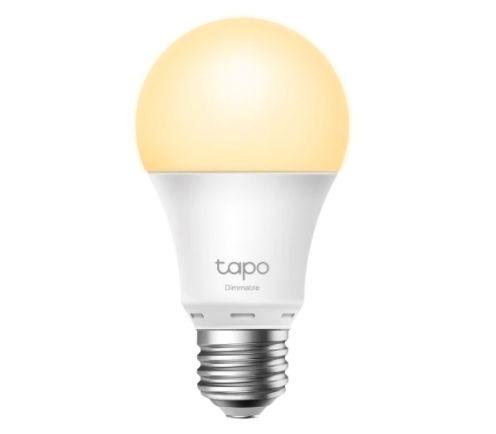 Bec inteligent LED TP-LINK Tapo L520E, 800lm, 8.7W, E27, Wi-Fi, intensitate reglabila, control prin smartphone cu aplicatia TAPO 1 Bec inteligent LED TP-LINK Tapo L520E, 800lm, 8.7W, E27, Wi-Fi, intensitate reglabila, control prin smartphone cu aplicatia TAPO