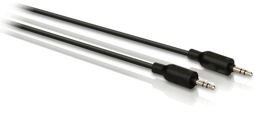 Cablu Audio Philips SWA2533W/10, Jack 3.5mm - Jack 3.5 mm, 3 m (Negru) 1 Cablu Audio Philips SWA2533W/10, Jack 3.5mm - Jack 3.5 mm, 3 m (Negru)