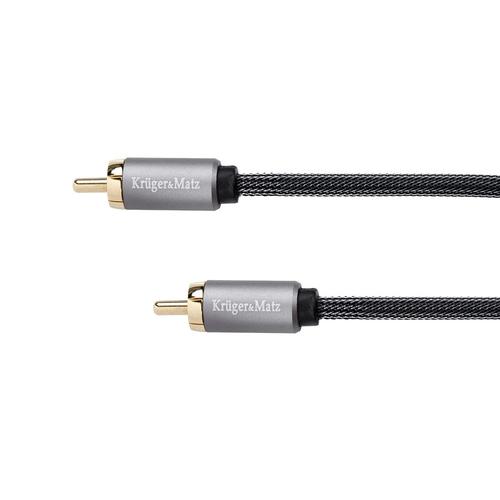 Cablu RCA - RCA 1 M Kruger&Matz 1 Cablu RCA - RCA 1 M Kruger&Matz