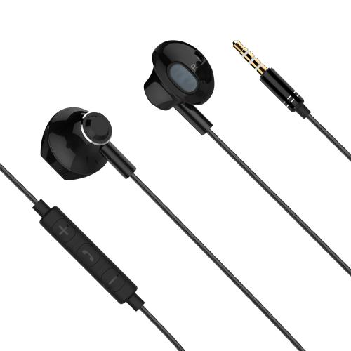 Casti in ear cu fir Kruger&Matz B2 cu microfon KMPB2, negru 1 Casti in ear cu fir Kruger&Matz B2 cu microfon KMPB2, negru