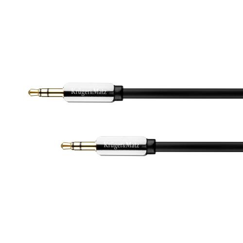 Cablu Jack 3.5 mm Tata - Tata 3 m Kruger&Matz 1 Cablu Jack 3.5 mm Tata - Tata 3 m Kruger&Matz