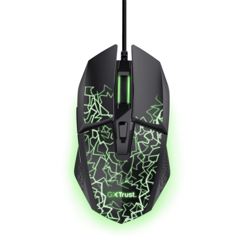 Mouse Gaming Trust GXT 113 Felox, iluminare RGB, USB (Negru)