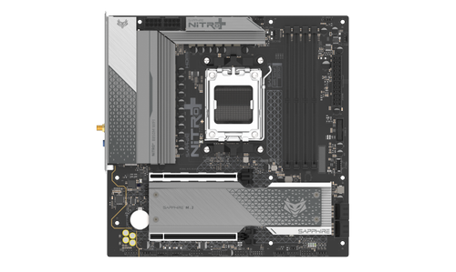 Placa de baza Sapphire NITRO+ B850M WIFI, AMD B850, AM5, DDR5, mATX