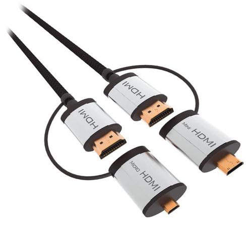 Cablu Omega OCHBA1G, HDMI - HDMI, 1.5 m (Negru) 1 Cablu Omega OCHBA1G, HDMI - HDMI, 1.5 m (Negru)