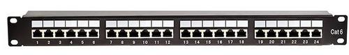 Patch panel Emtex KOM-EMT6, 24 porturi 1 Patch panel Emtex KOM-EMT6, 24 porturi