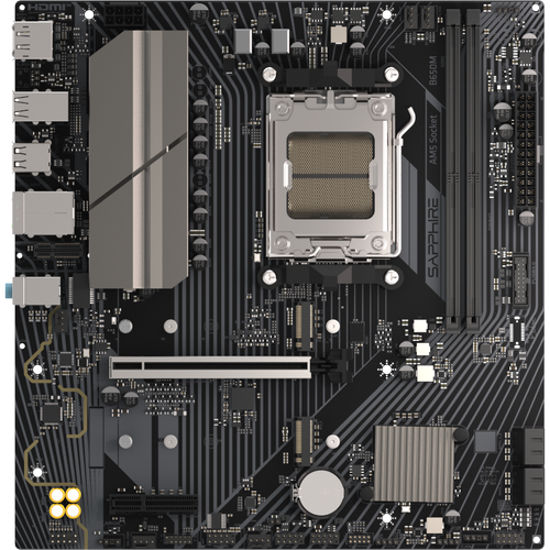 Placa de baza Sapphire B650M-E, AM5, DDR5, mATX