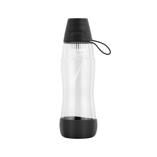 Sticla cu filtru de carbon activ Teesa PURE WATER 550 ml, negru