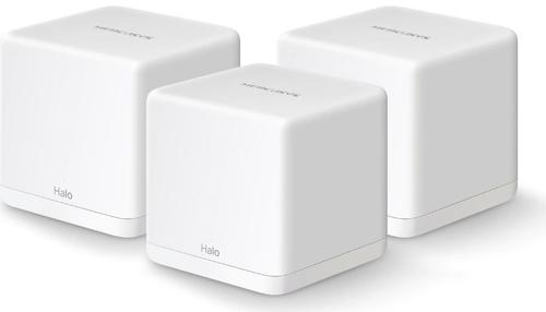 Sistem Mesh Wi-Fi Mercusys Halo H30G, AC1300, Dual-Band, MU-MIMO, Seamless Roaming, Control Parental, cu acoperire pentru intreaga casa, 3 buc (Alb) 1 Sistem Mesh Wi-Fi Mercusys Halo H30G, AC1300, Dual-Band, MU-MIMO, Seamless Roaming, Control Parental, cu acoperire pentru intreaga casa, 3 buc (Alb)