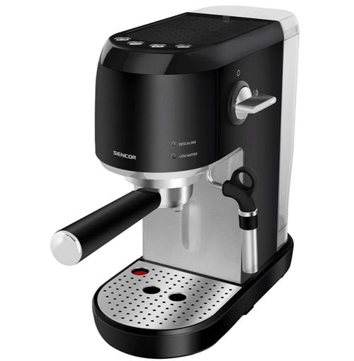 Espressor automat Sencor SES4700BK, 1400 W, 20 Bari, 1.5 L (Negru/Argintiu)