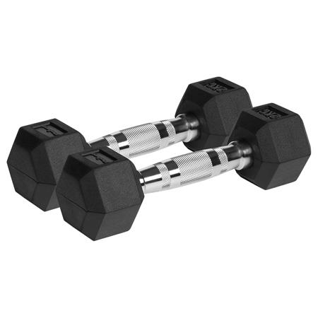 Gantere REBEL ACTIV RBA-2325-02, Fonta cauciucata, 2 x 2kg 1 Gantere REBEL ACTIV RBA-2325-02, Fonta cauciucata, 2 x 2kg