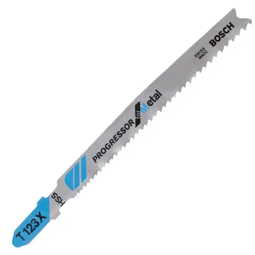 Set 5 panze pentru ferastrau vertical Bosch T 123 XF, Progressor for and Metal 1 Set 5 panze pentru ferastrau vertical Bosch T 123 XF, Progressor for and Metal