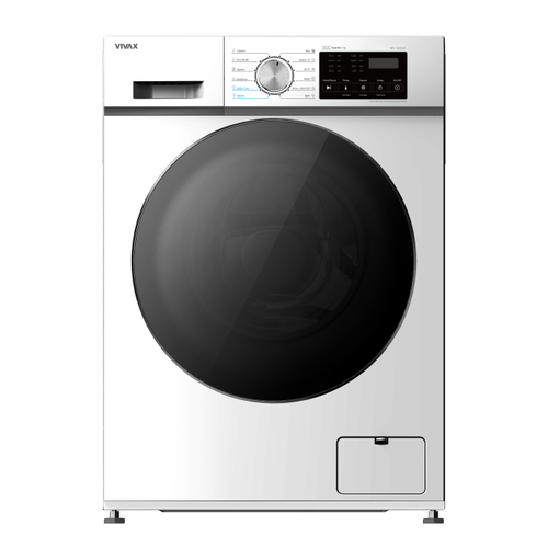 Masina de spalat rufe VIVAX WFL-140912CI, 9kg, 1400 RPM, Motor Inverter, Clasa A, 12 Programe, Drum Clean, Spalare cu abur (Alb)