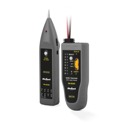 Tester continuitate cablu REBEL RB-806R 1 Tester continuitate cablu REBEL RB-806R