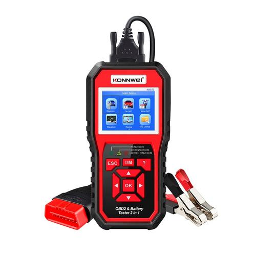 Contor diagnostic Konnwei, OBD2, Rosu 1 Contor diagnostic Konnwei, OBD2, Rosu