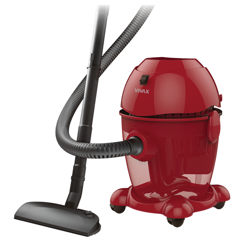 Aspirator umed si uscat Vivax VCW-2002R R2, 1200 W, Filtru Spongios, 8 L, Cablu 5m (Rosu)