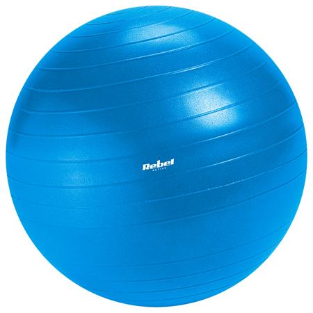 Minge medicinala REBEL ACTIVE RBA-3101-BL, 65cm + pompa 1 Minge medicinala REBEL ACTIVE RBA-3101-BL, 65cm + pompa