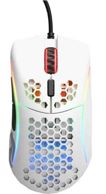 Mouse Gaming Glorious Model D Minus, USB (Alb) 1 Mouse Gaming Glorious Model D Minus, USB (Alb)