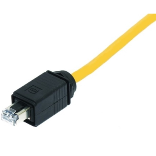 Patch Cord Nexans N10I.E34HJ, S/FTP, Cat. 6a, 5 m (Galben)
