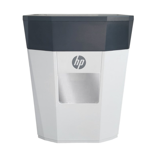 Distrugator de documente automat HP OneShared, 15L, 8/80 coli (Alb/Negru)