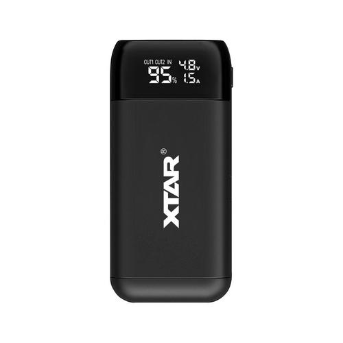 Incarcator pentru baterii XTAR, PB2S, Compatibil cu Li-ion 18650/20700/21700/26650 (Negru) 1 Incarcator pentru baterii XTAR, PB2S, Compatibil cu Li-ion 18650/20700/21700/26650 (Negru)
