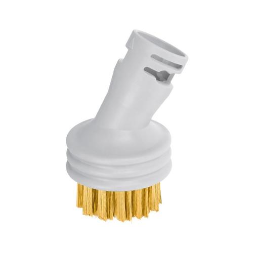 Cap pentru aparat de curatat cu abur Teesa TSA5051, Peri metalici (Alb/Galben)