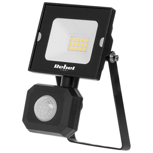 Proiector LED Rebel URZ3611, cu senzor de miscare, 10 W, 850 lm, 4000 K, IP65
