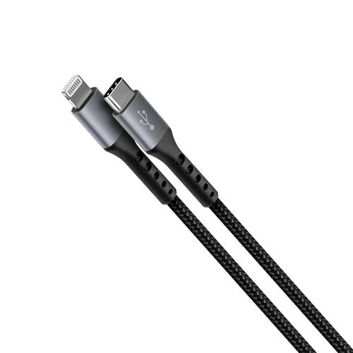 Cablu USB-C/Lightning, Kruger&Matz, 1m, Negru