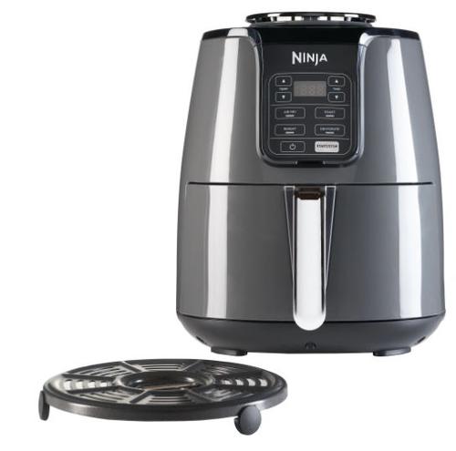 Friteuza Ninja Air AF100UK, 1550 W, 4 Funcții de gatit, 3.8 L (Negru/Gri) 1 Friteuza Ninja Air AF100UK, 1550 W, 4 Funcții de gatit, 3.8 L (Negru/Gri)