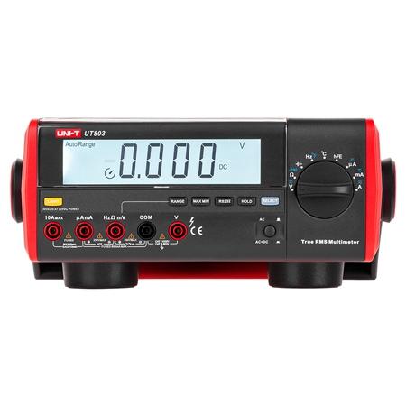 Multimetru laborator UNI-T UT803, testare diode, Port RS232C, USB, Afisaj cu lumina de fundal
