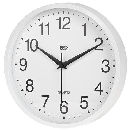 Ceas de perete Teesa TSA0037, 25 cm (Alb)