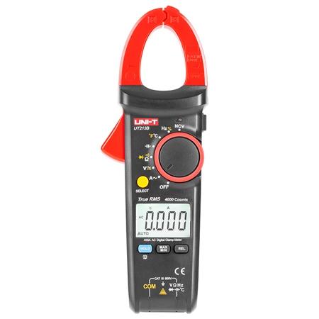 Clampmetru digital UNI-T UT213B, Masurare true RMS, LCD cu iluminare din spate