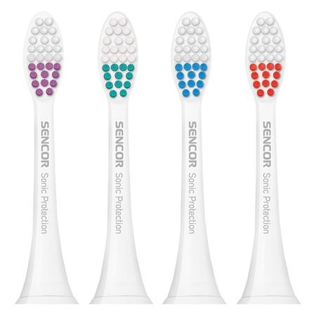 Set 4 rezerve periuta de dinti Sencor Sonic Protect