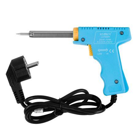 Pistol de lipit cu varf tip letcon KEMOT LUT0061, putere 30 - 70 W