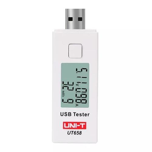 Tester mufe USB UNI-T MIE0291, afisaj LCD cu iluminare din spate
