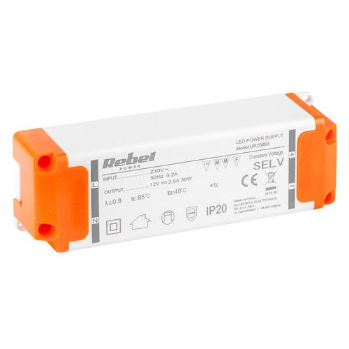 Sursa alimentare banda led 12V 2.5A Rebel URZ0883