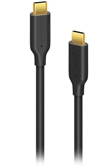 Cablu de date Sentivus U310-100, USB 3.1 TATA C - TATA C, 1 m (Negru)