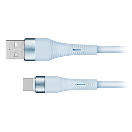 Cablu de date KRUGER&MATZ BASIC KM1268-1BL, USB - USB TYPE C, 1m